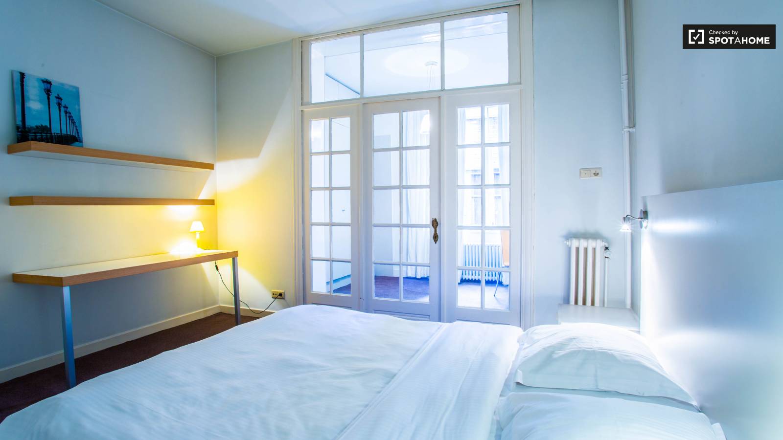 Luminous 1bedroom apartment for rent, Brussels City Centre (ref