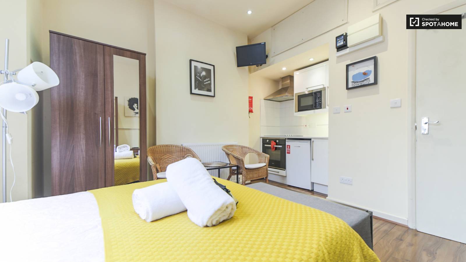 Nice studio apartment for rent, West Kilburn, London (ref 405574