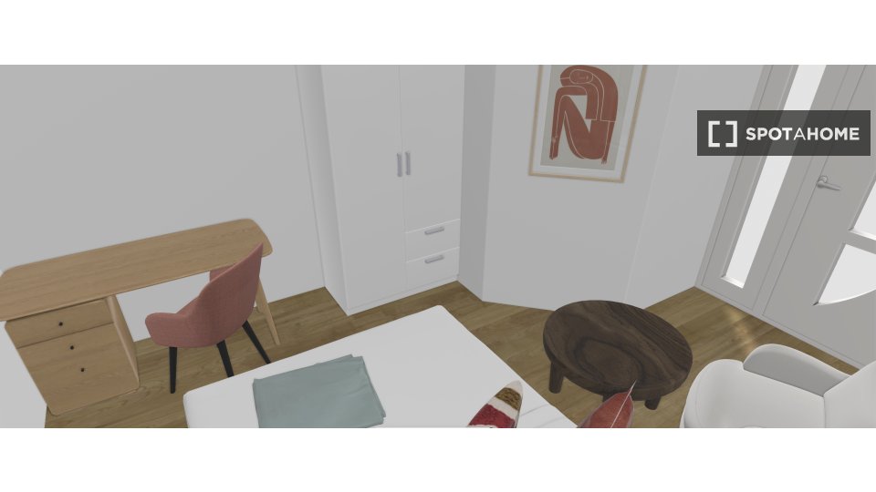 Double room Madrid, 4 beds, 85m² — photo 13