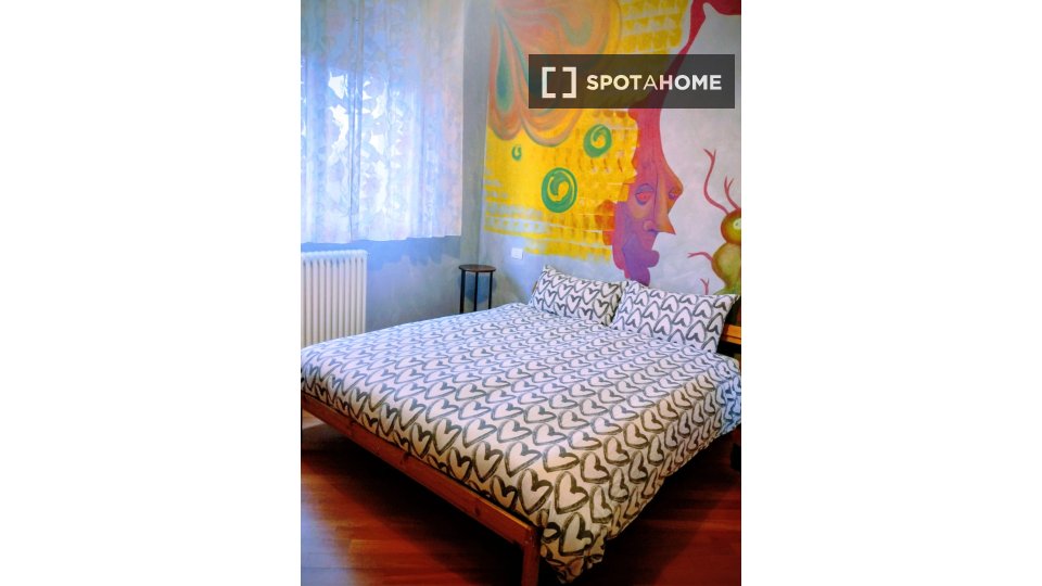 Double room Bologna, 1 bed, 16m² — photo 1