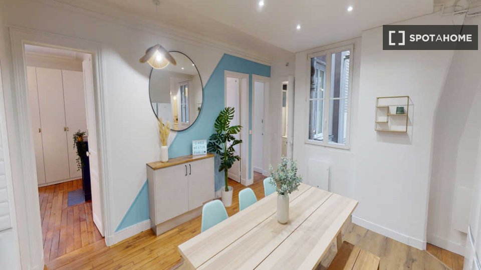 Double room Paris, 6 beds, 100m² — photo 3