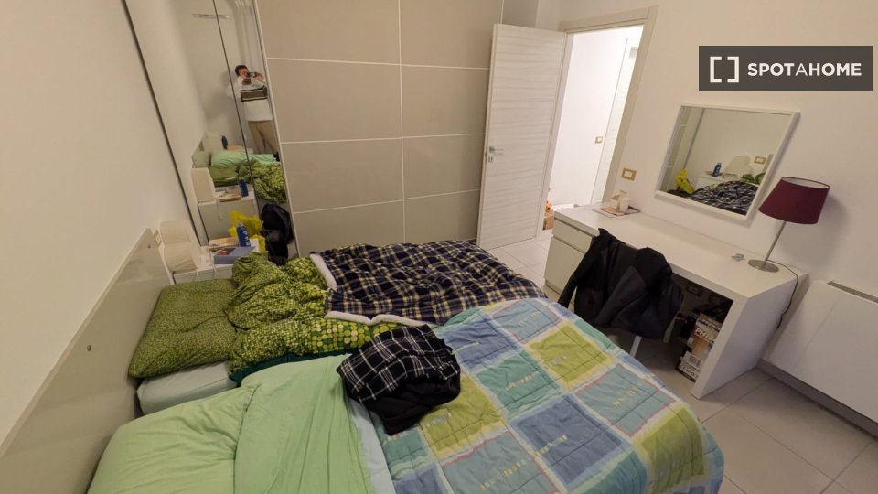 Double room Bologna, 2 beds, 95m² — photo 7