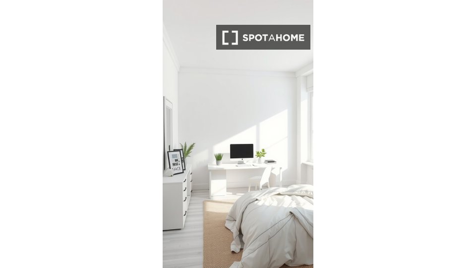 Double room Valencia, 3 beds, 90m² — photo 1