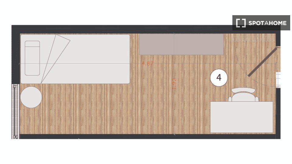 Double room Madrid, 7 beds — photo 17