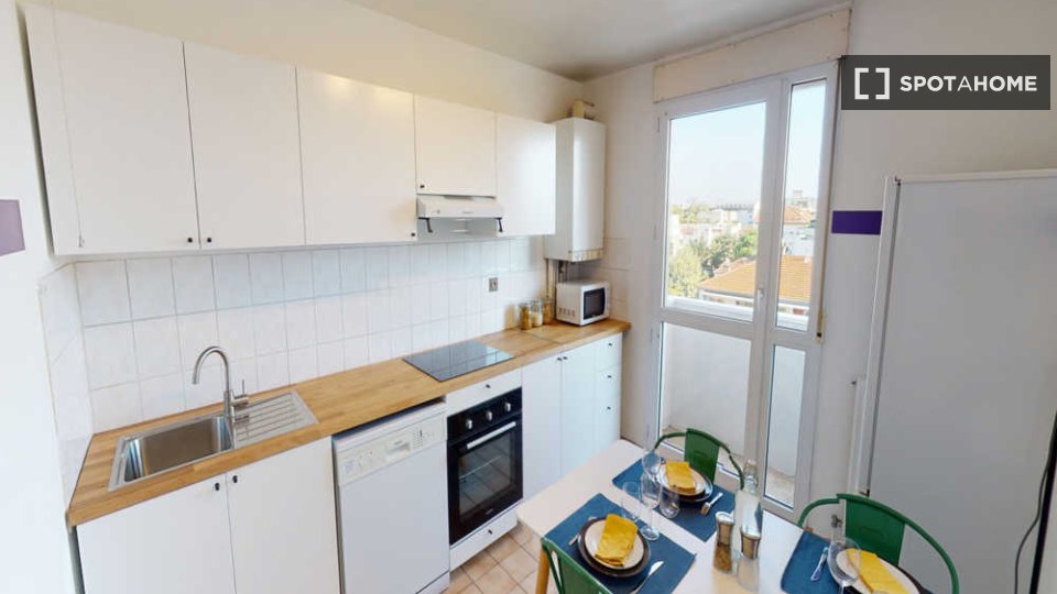 Double room Lyon, 4 beds, 90m² — photo 13