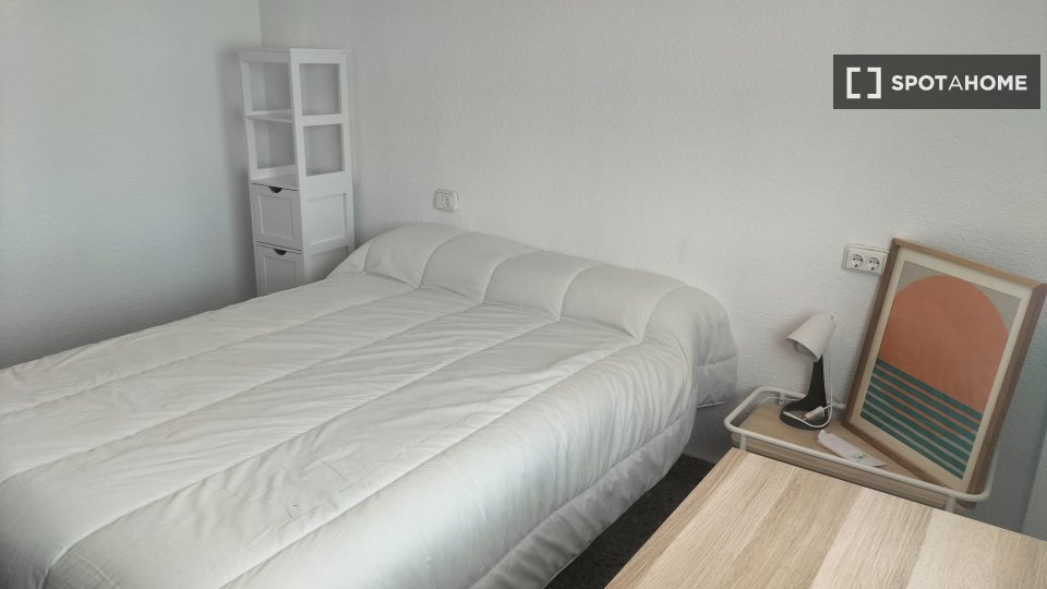 Habitación en piso compartido de 4 camas, Els Orriols, Valencia.