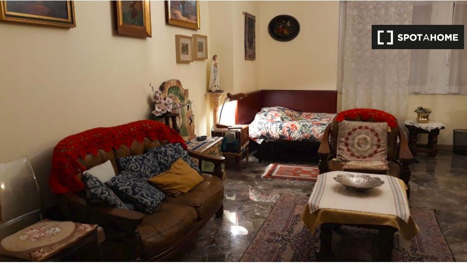 Chambre double Rome, 4 chambres, 120m² — photo 3