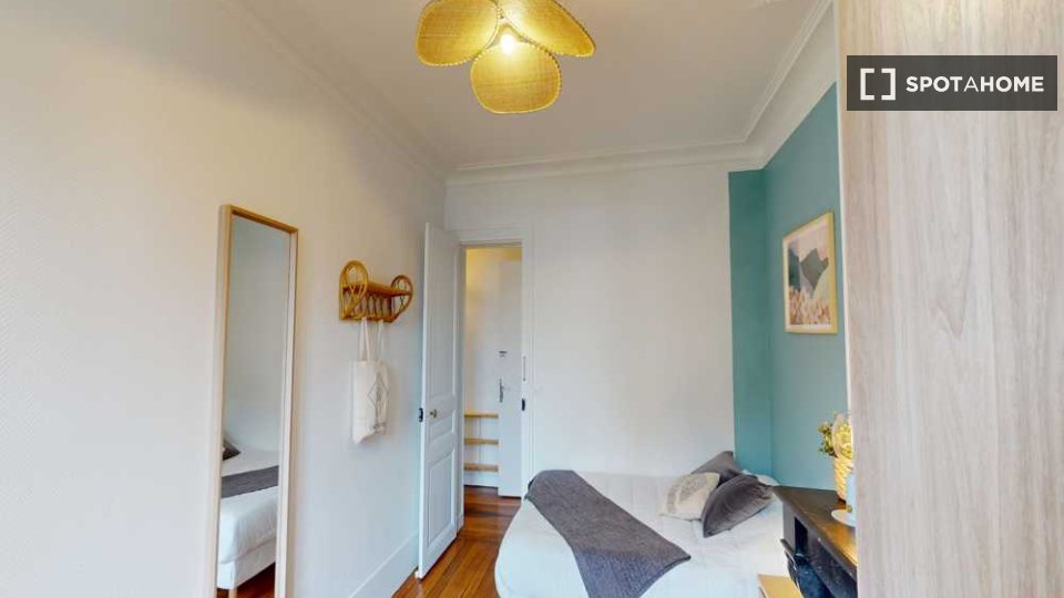 Stanza in affitto in appartamento con 3 camere da letto a Clignancourt-Jules Joffrin - a Parigi