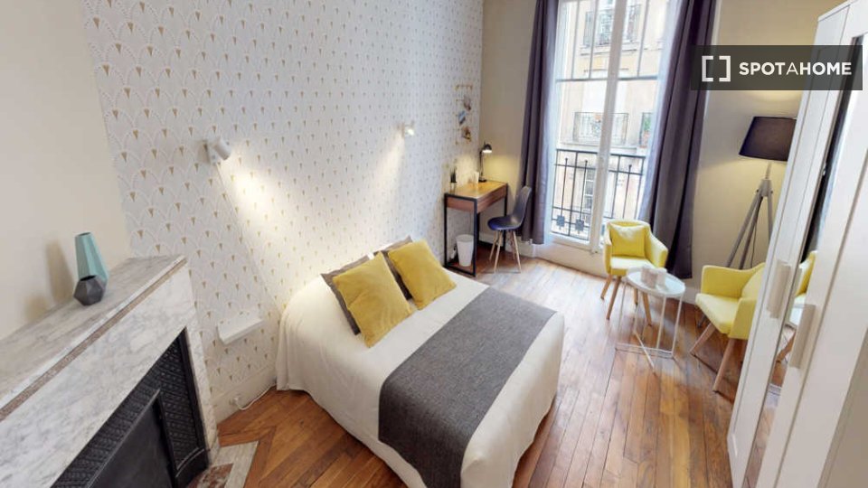 Camera doppia Parigi, 5 camere, 130m² — foto 3