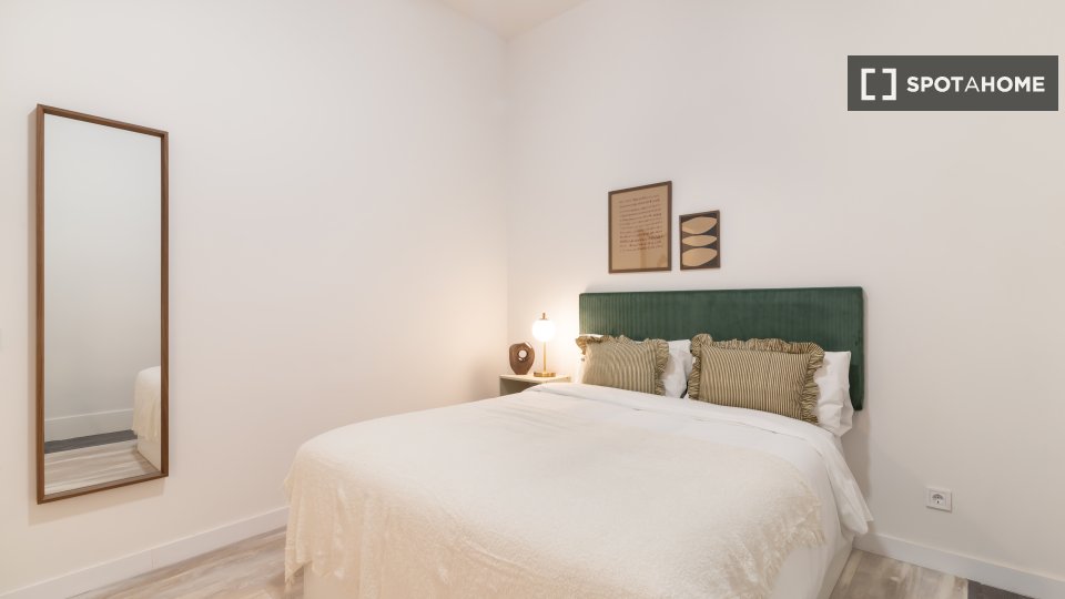 Habitación en piso compartido en madrid.