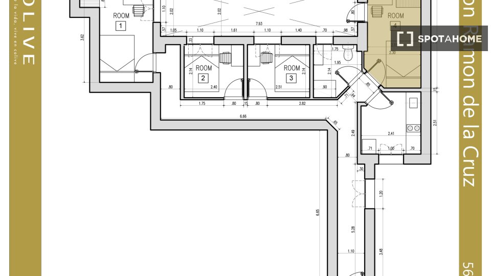Double room Madrid, 4 beds — photo 36