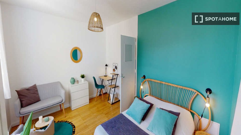 Camera doppia Lione, 4 camere, 70m² — foto 9