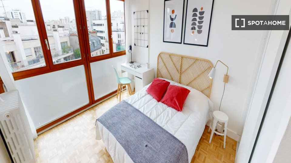 Camera doppia Parigi, 5 camere, 90m² — foto 13