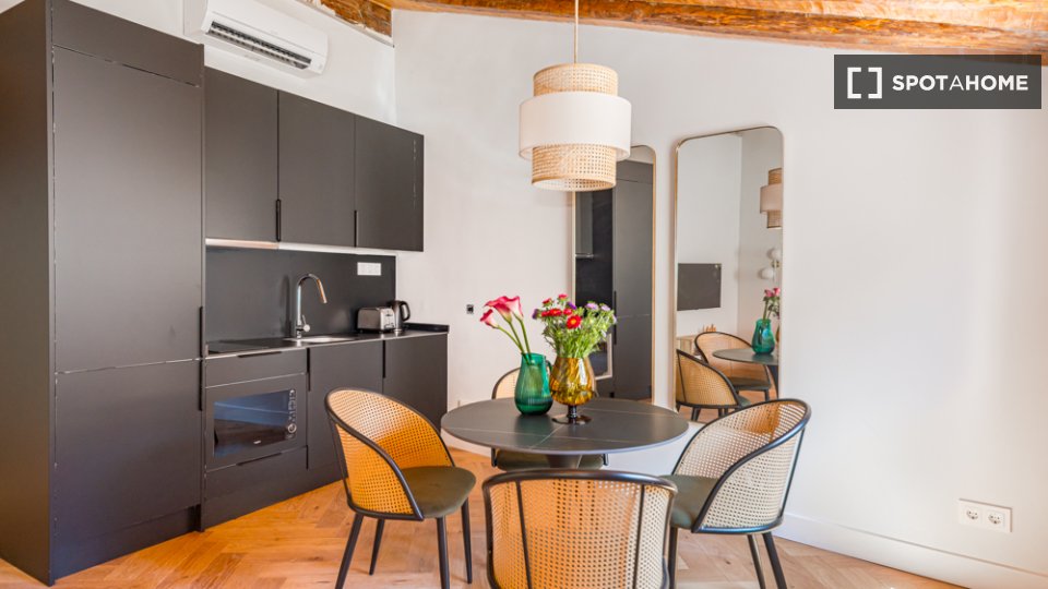 Piso de 1 dormitorio en alquiler en Embajadores, Madrid.