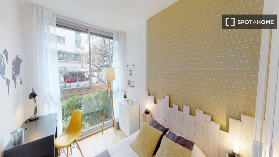 Camera doppia Parigi, 3 camere, 70m² — foto 21