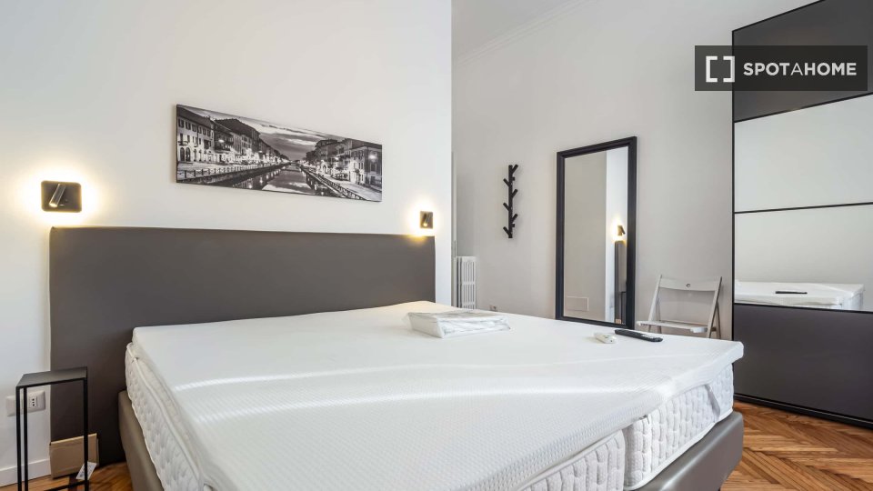 Double room Milan, 1 bed — photo 1