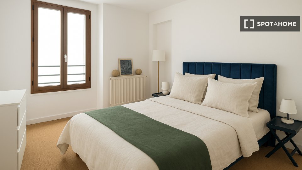 Chambre double Paris, 2 chambres, 60m² — photo 11