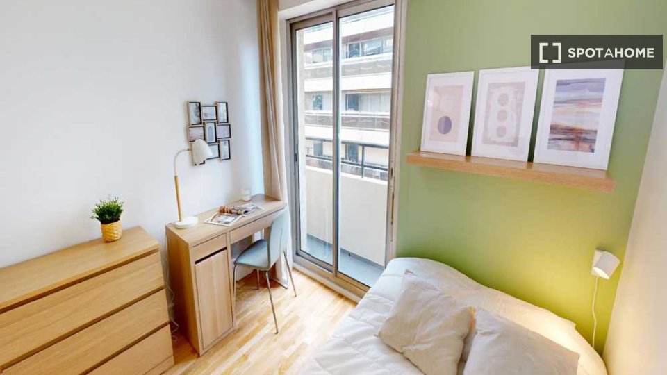 Camera doppia Parigi, 4 camere, 80m² — foto 11