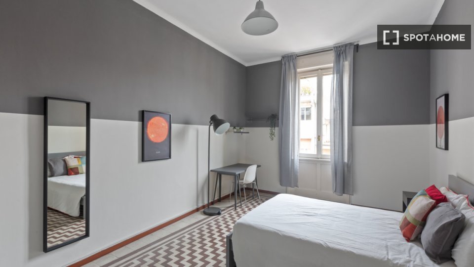 Double room Milan, 2 beds, 84m² — photo 12