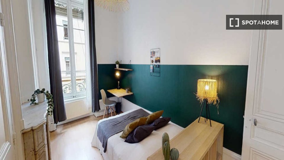 Camera doppia Lione, 3 camere, 80m² — foto 17