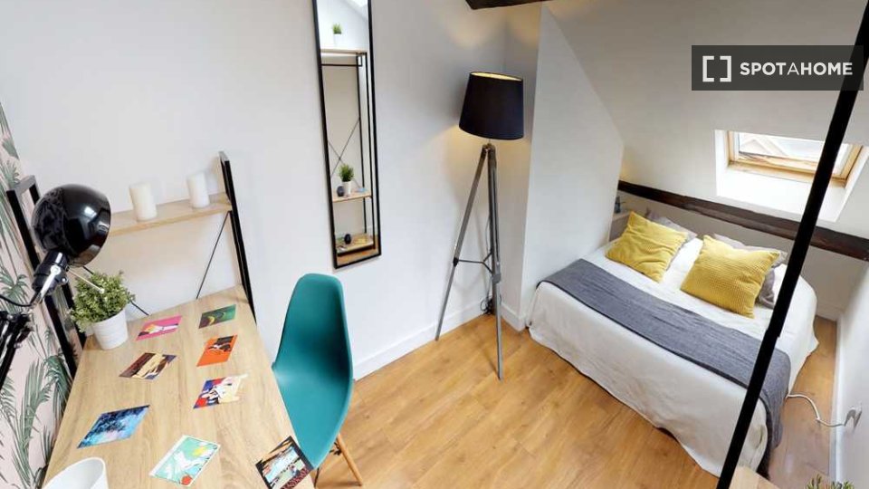 Double room Lyon, 3 beds, 60m² — photo 13