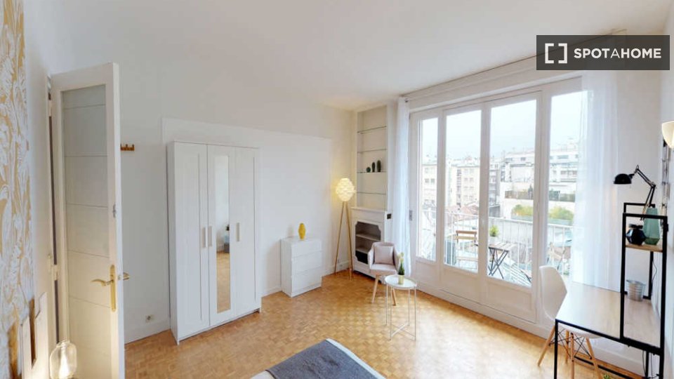 Camera in appartamento condiviso ad Auteuil-Sud, Parigi - en París