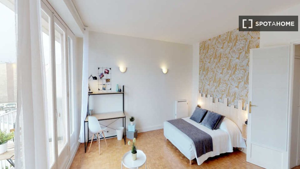 Chambre double Paris, 6 chambres, 130m² — photo 7