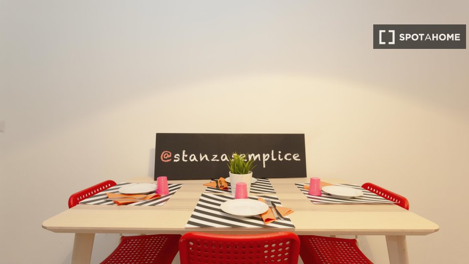 Double room Milan, 4 beds — photo 14