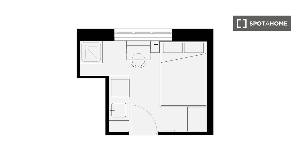 Apartment mono París, 12m² — foto 6