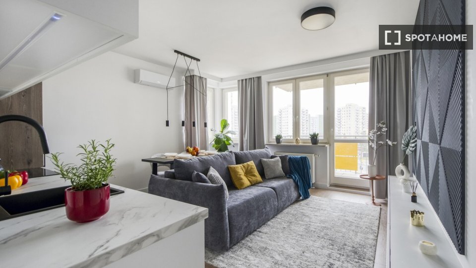 Apartment Warsaw, 1 bed, 43m² — photo 1
