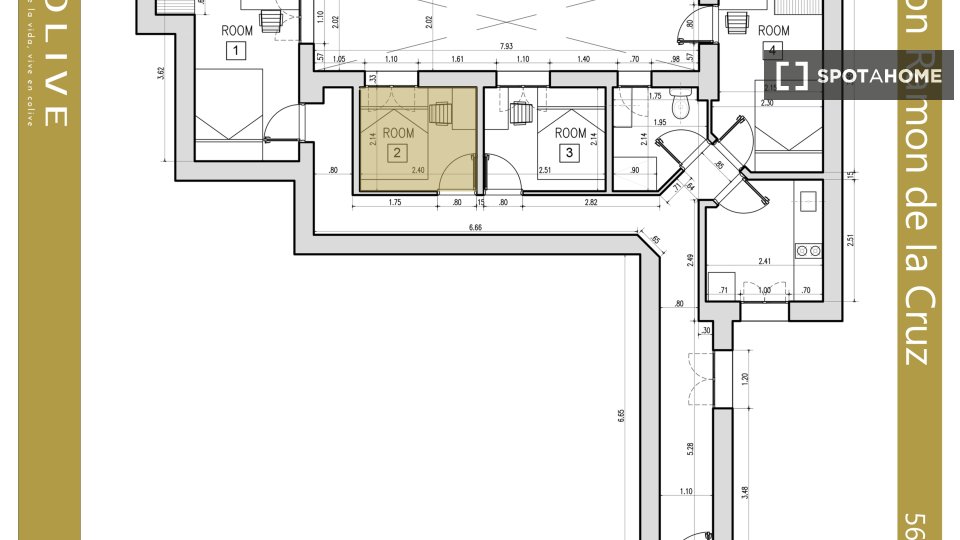 Double room Madrid, 4 beds — photo 20