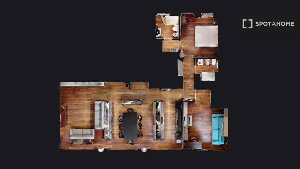 Apartment Milan, 2 beds, 117m² — photo 3