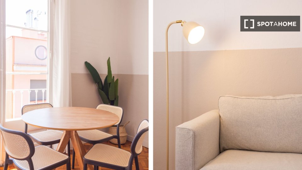 Double room Barcelona, 4 beds, 90m² — photo 19