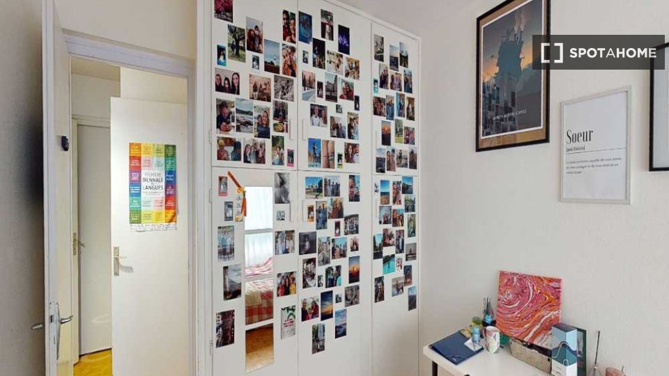 Camera doppia Lione, 4 camere, 90m² — foto 2