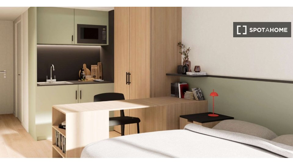 Rooms for rent in a residence in Mataró, Barcelona - a Barcellona