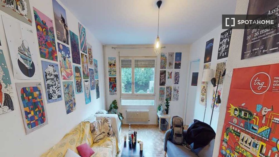 Camera doppia Lione, 4 camere, 90m² — foto 5