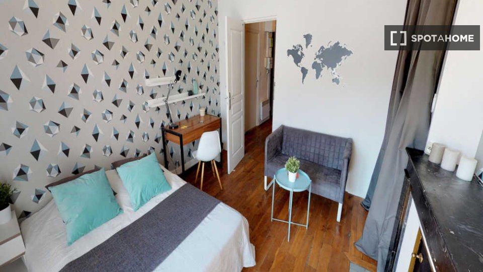 Double room Lyon, 4 beds, 90m² — photo 16