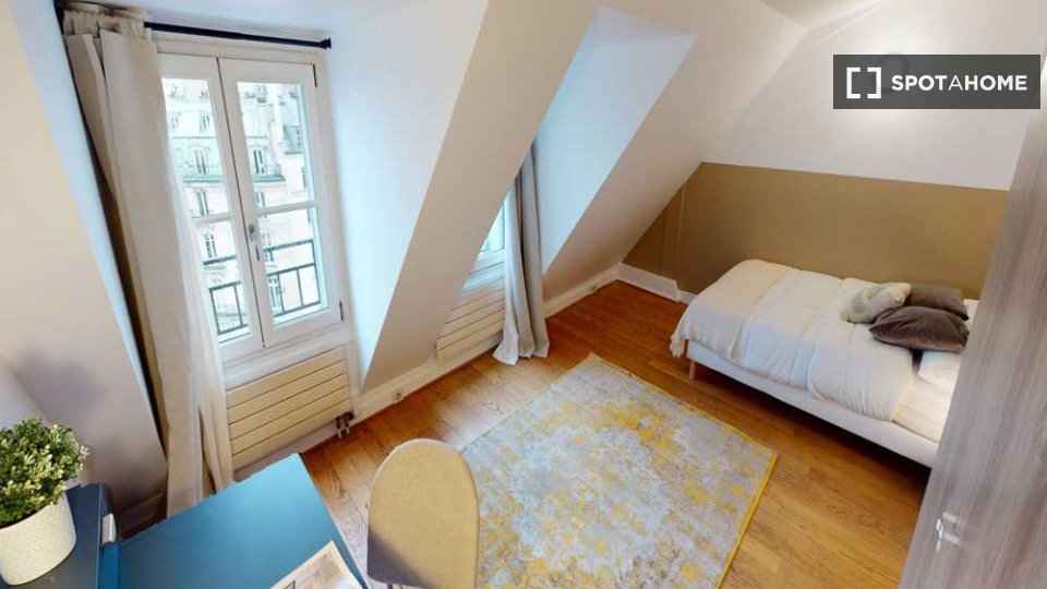 Camera doppia Parigi, 4 camere, 90m² — foto 18