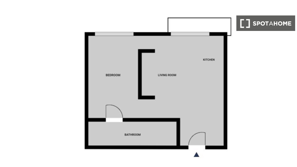 Apartment Paris, 1 bed, 30m² — photo 9