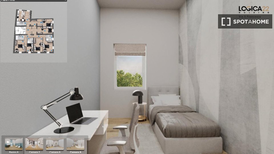 Double room Padua, 6 beds — photo 8