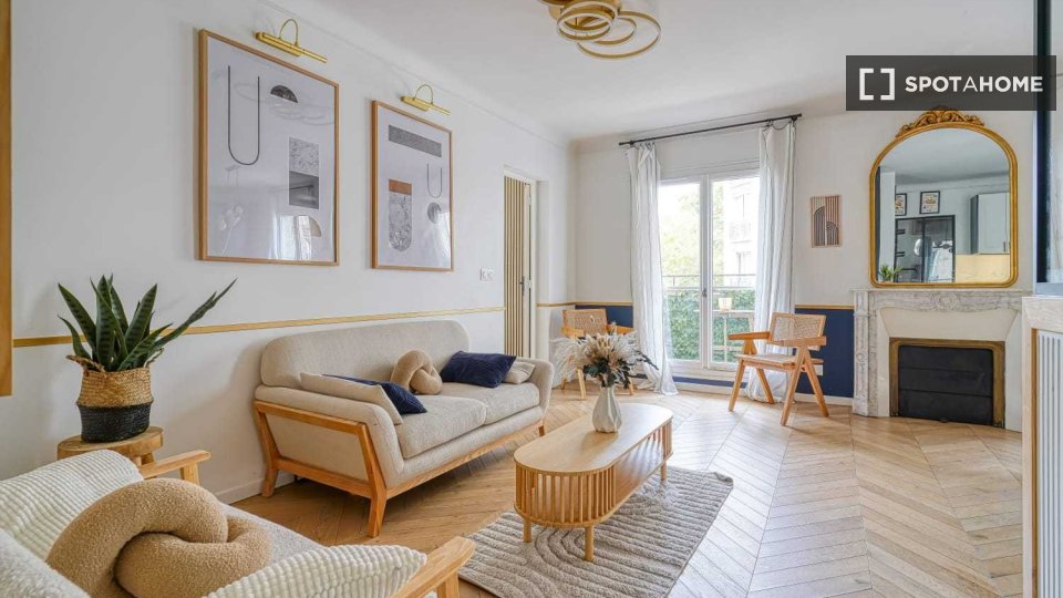 Appartamento con 3 camere da letto in affitto a Champerret-Berthier, Parigi