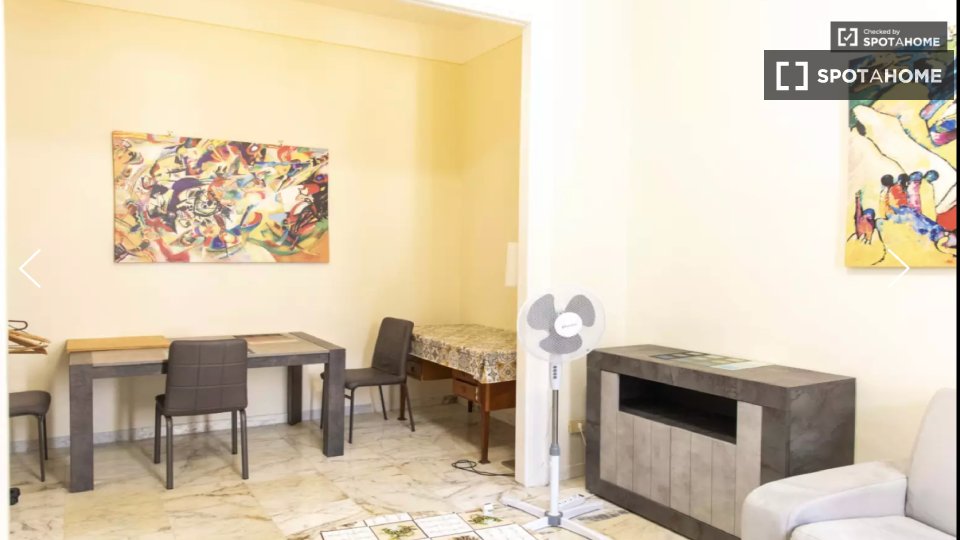 Double room Rome, 3 beds, 90m² — photo 40