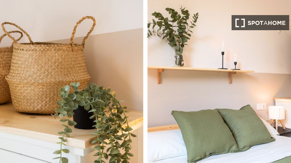 Double room Barcelona, 4 beds, 90m² — photo 3