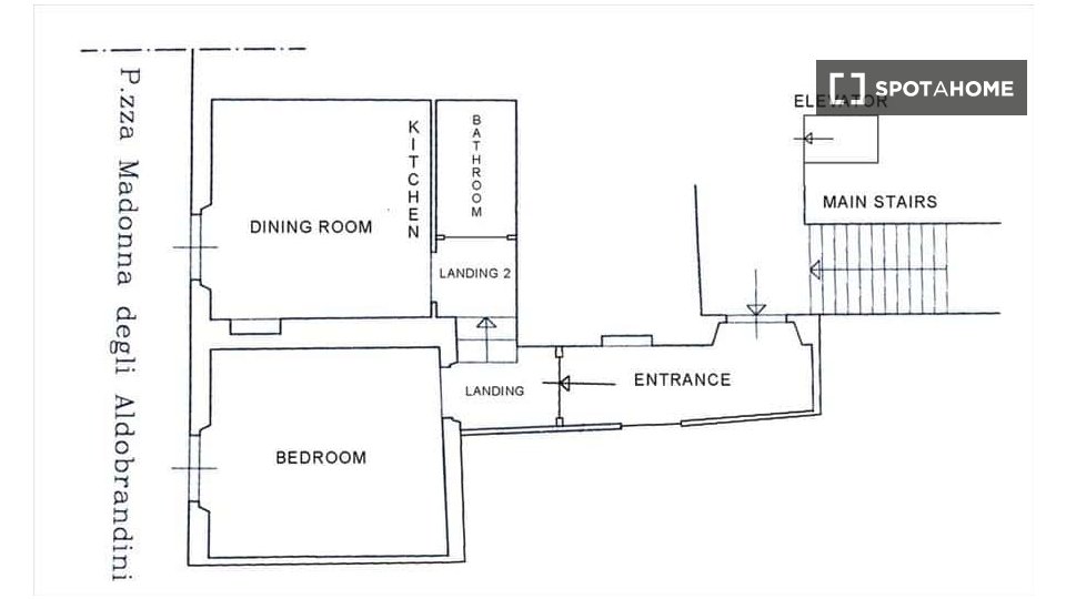 Apartment Florence, 1 bed, 45m² — photo 17