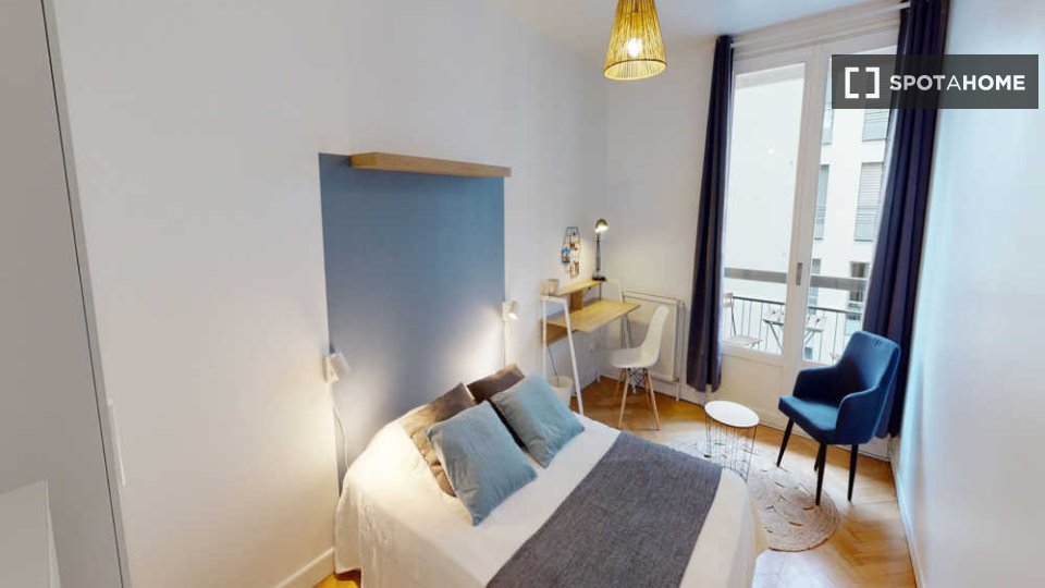 Habitación doble Lyon, 3 habitaciones, 80m² — foto 9