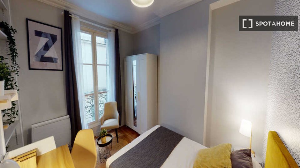 Habitación doble París, 4 habitaciones, 80m² — foto 14