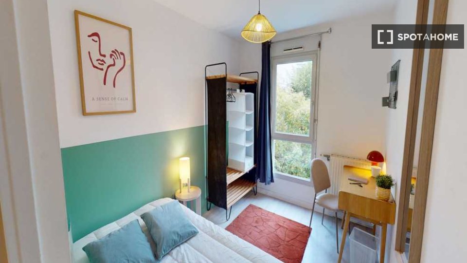 Double room Lyon, 4 beds, 90m² — photo 1