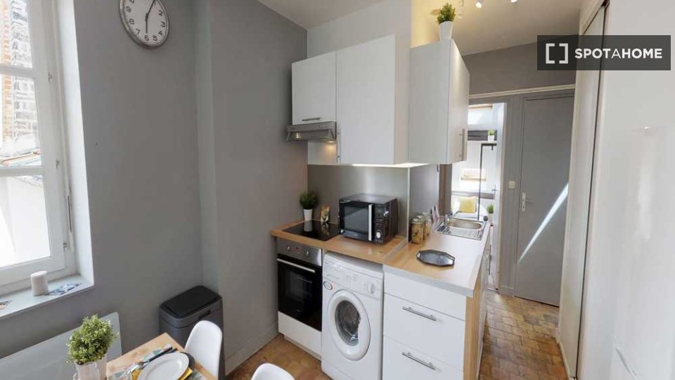 Double room Lyon, 3 beds, 60m² — photo 2