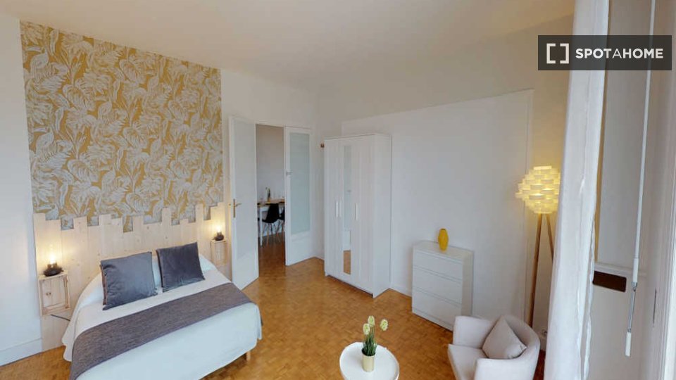 Chambre double Paris, 6 chambres, 130m² — photo 8