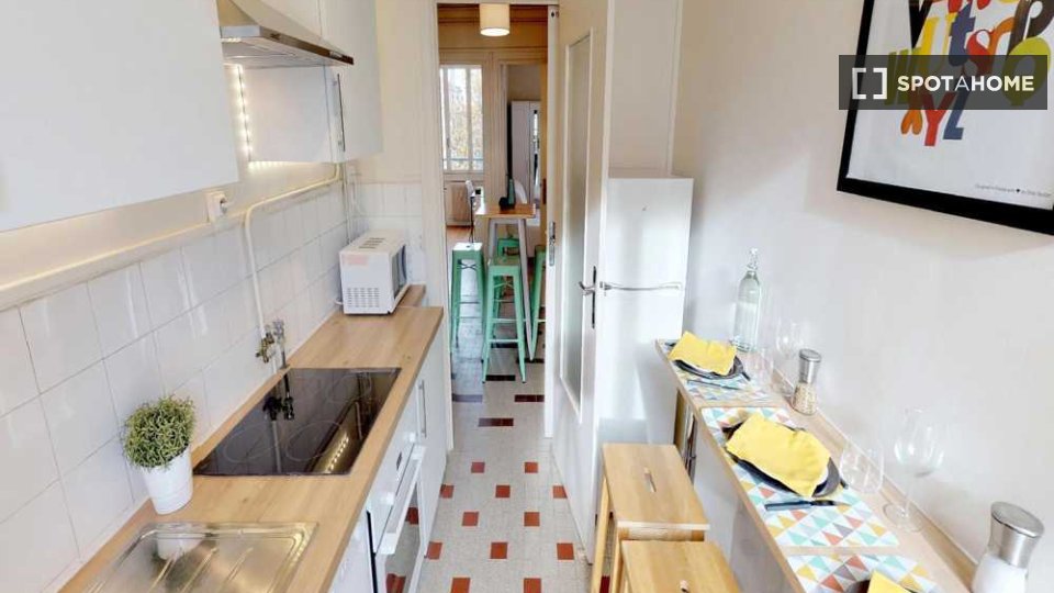 Camera doppia Lione, 3 camere, 50m² — foto 3